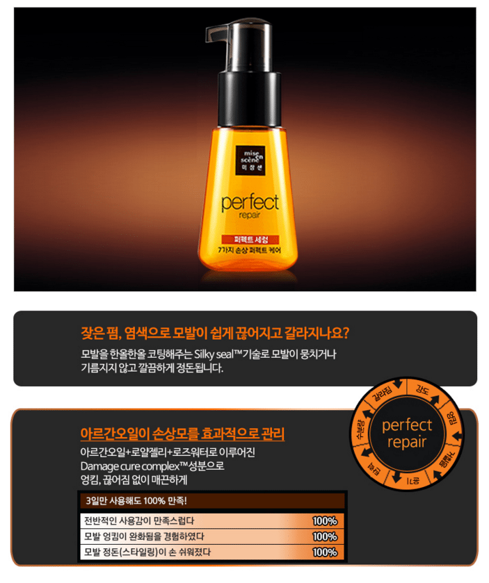 Seoul Next By You Korean Cosmetic Online Malaysia Mise En Scene Perfect Repair Serum Ml